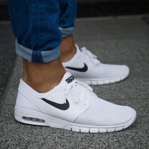 nike sb stefan janoski max l sneaker weiß|nike stefan janoski max cheap.